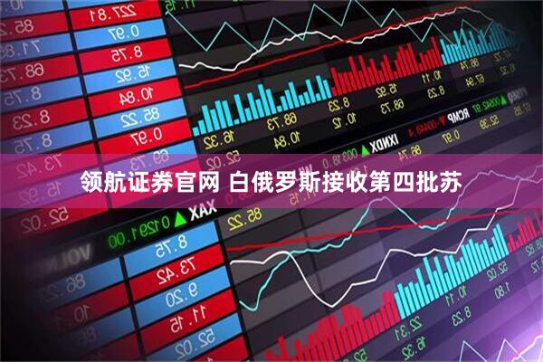 领航证券官网 白俄罗斯接收第四批苏
